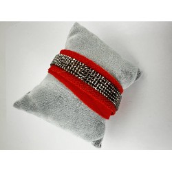 Kırmızı Taşlı Bileklik